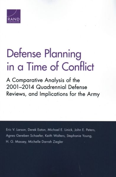 Produktbild: Defense Planning in a Time of Conflict