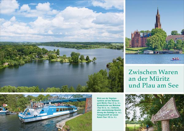 Radtouren am Wasser Mecklenburgische Seenplatte