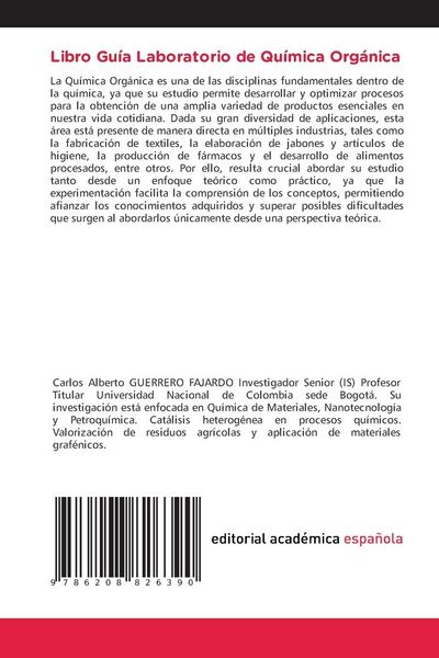 Produktbild: Libro Gu&iacute;a Laboratorio de Qu&iacute;mica Org&aacute;nica