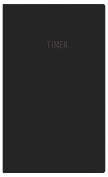 Produktbild: Taschenplaner Leporello schwarz 2027
