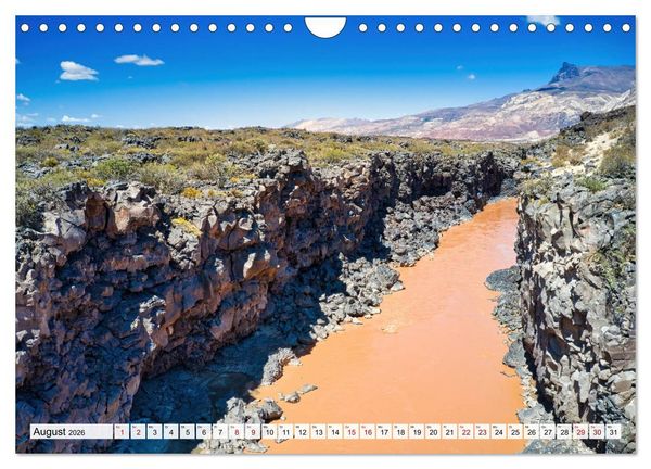 Produktbild: VULKANE: Atemberaubende Vulkanlandschaften S&uuml;damerikas (Wandkalender 2026 DIN A4 quer), CALVENDO Monatskalender
