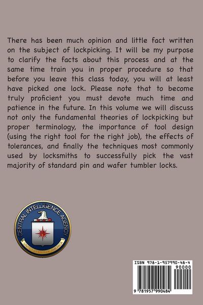 Produktbild: CIA Lock Picking