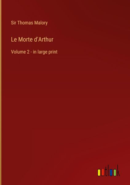 Produktbild: Le Morte d'Arthur