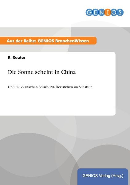 Produktbild: Die Sonne scheint in China