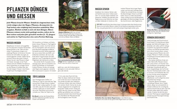 Grünes Gartenwissen. Kleine Gärten optimal gestaltet