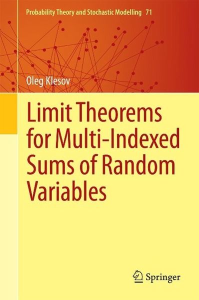 Produktbild: Limit Theorems for Multi-Indexed Sums of Random Variables
