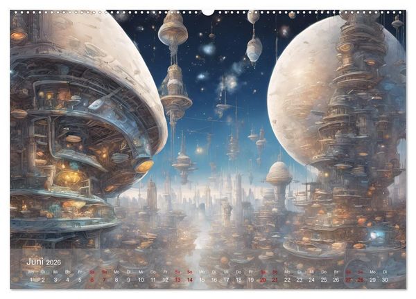 Produktbild: Epische Aussichten (Wandkalender 2026 DIN A2 quer), CALVENDO Monatskalender