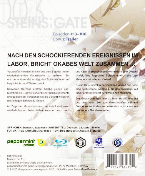 Produktbild: Steins; Gate Vol. 3