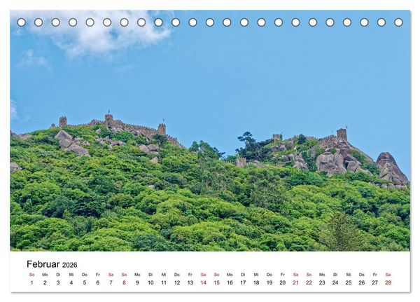 Produktbild: Lissabon und seine Wahrzeichen - Zwischen Tradition und Moderne (Tischkalender 2026 DIN A5 quer), CALVENDO Monatskalender