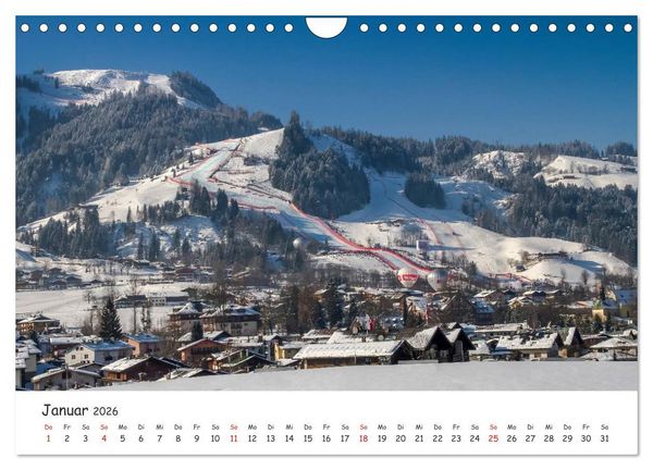 Produktbild: Kitzb&uuml;hel. Die Stadt im Herz der Alpen (Wandkalender 2026 DIN A4 quer), CALVENDO Monatskalender