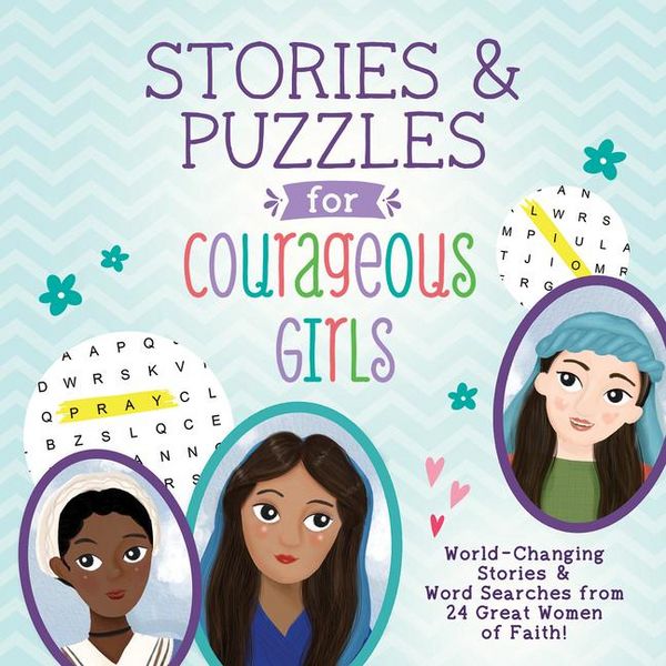 Produktbild: Stories and Puzzles for Courageous Girls