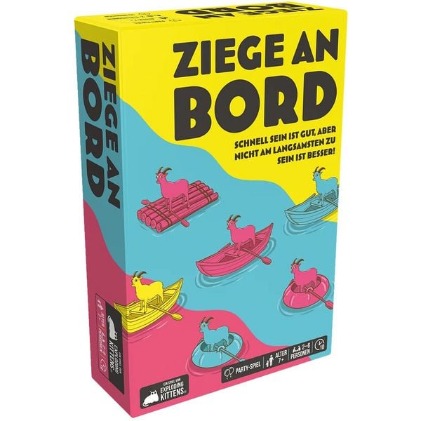 Exploding Kittens - Ziege an Bord, Partyspiel