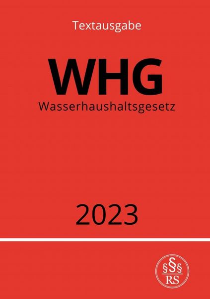 Produktbild: Wasserhaushaltsgesetz - WHG 2023