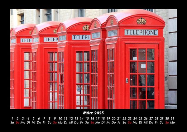 Produktbild: London - Impressionen 2025 Fotokalender DIN A3
