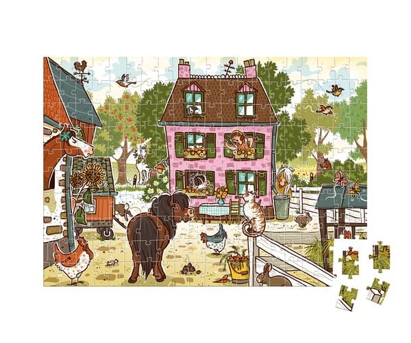 Produktbild: Die Haferhorde - Voll versteckt! (Puzzle)