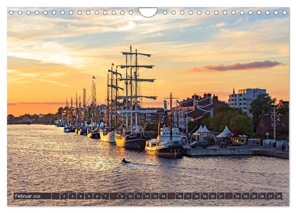 Produktbild: Wilhelmshaven, maritime Bilderreise (Wandkalender 2026 DIN A4 quer), CALVENDO Monatskalender