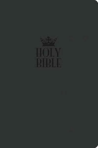 Produktbild: NKJV, Ultraslim Bible, Imitation Leather, Gray, Red Letter E