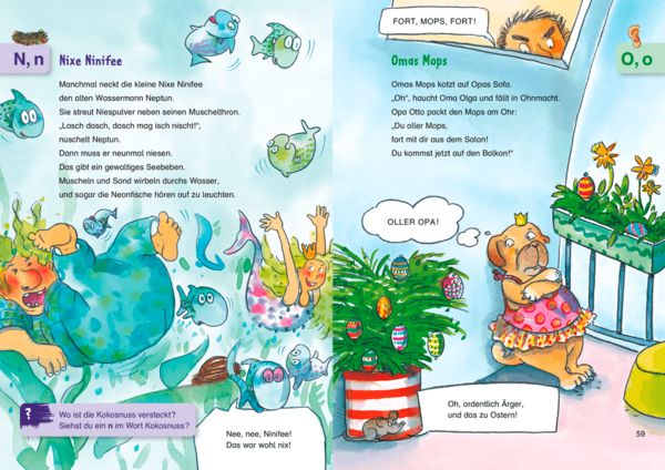 Produktbild: Duden Leseprofi &ndash; Lustige Abc-Geschichten f&uuml;r Vorschule und Schulstart