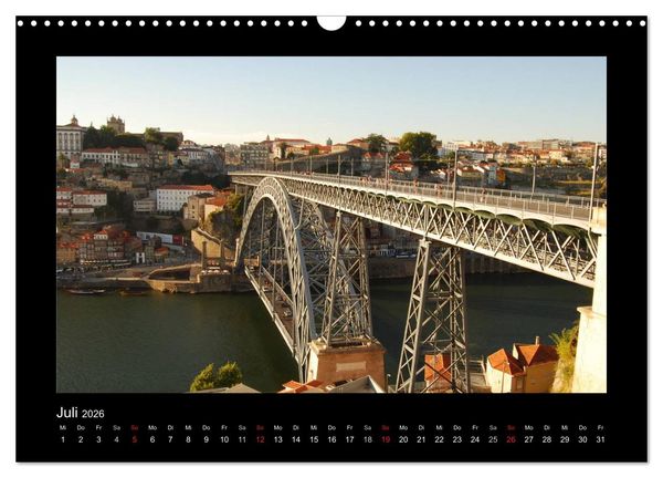 Produktbild: Br&uuml;cken weltweit (Wandkalender 2026 DIN A3 quer), CALVENDO Monatskalender
