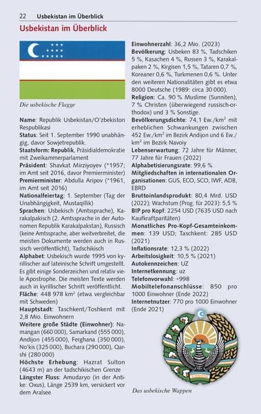 Produktbild: TRESCHER Reiseführer Usbekistan