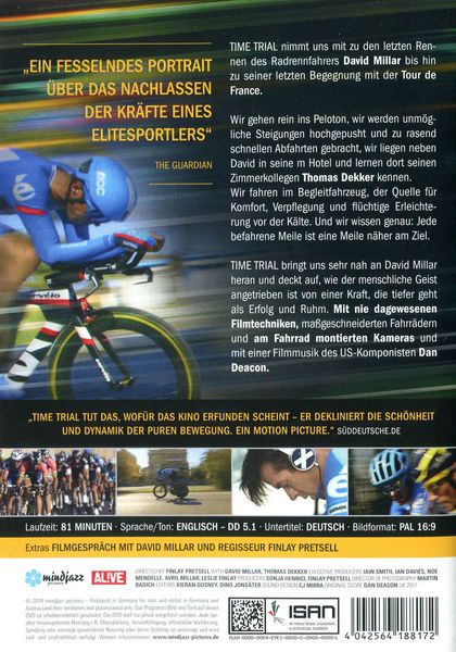 Produktbild: Time Trial - Die letzten Rennen des David Millar