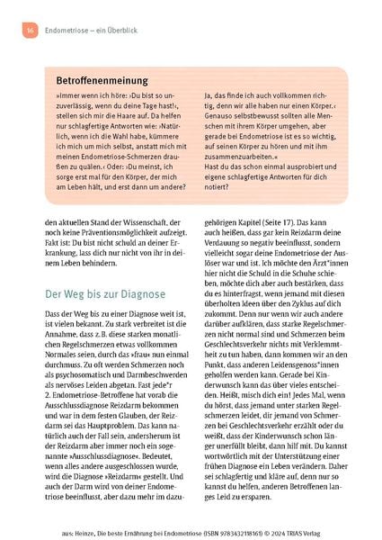 Produktbild: Die beste Ernährung bei Endometriose