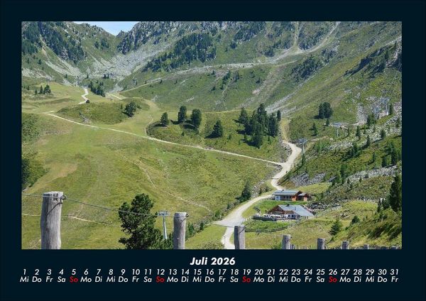 Produktbild: Wanderlust 2026 Fotokalender DIN A4