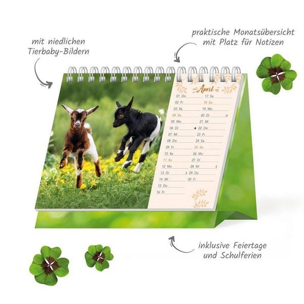 Produktbild: TR&Ouml;TSCH - Aufstellkalender S&uuml;&szlig;e Tierfreunde 2027