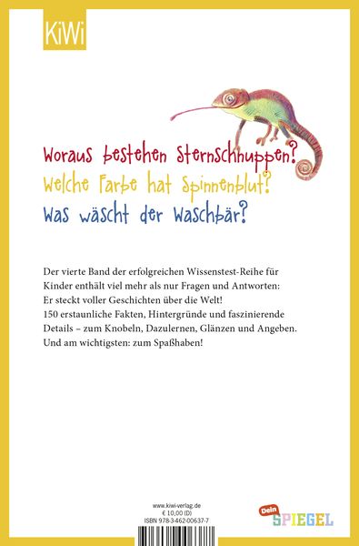 Produktbild: Der geniale Wissenstest f&uuml;r Kinder