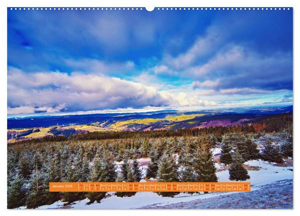 Produktbild: Unique Thuringian Forest (High Quality Premium Wall Calendar 2026 DIN A2 landscape),CALVENDO 12 Month Wall Calendar