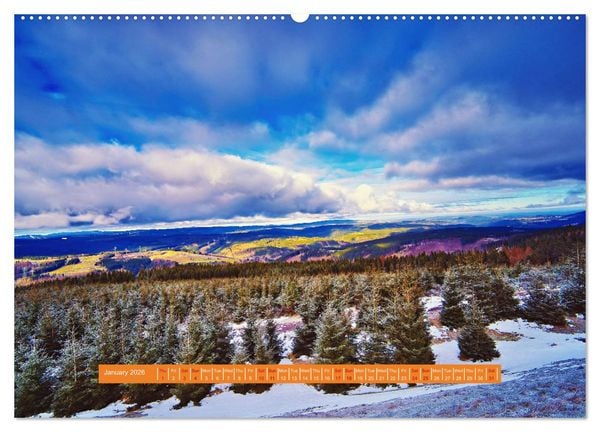 Produktbild: Unique Thuringian Forest (Wall Calendar 2026 DIN A2 landscape), CALVENDO 12 Month Wall Calendar