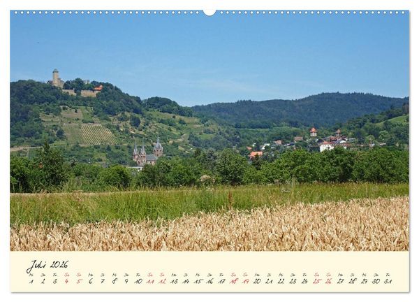 Produktbild: Malerisches Heppenheim an der Bergstra&szlig;e (hochwertiger Premium Wandkalender 2026 DIN A2 quer), Kunstdruck in Hochglanz