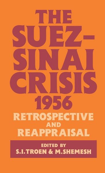 Produktbild: The Suez-Sinai Crisis