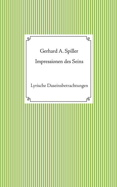 Produktbild: Impressionen des Seins