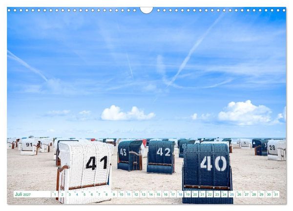 Produktbild: Schillig und Horumersiel - Im Wangerland unterwegs (Wandkalender 2027 DIN A3 quer), CALVENDO Monatskalender
