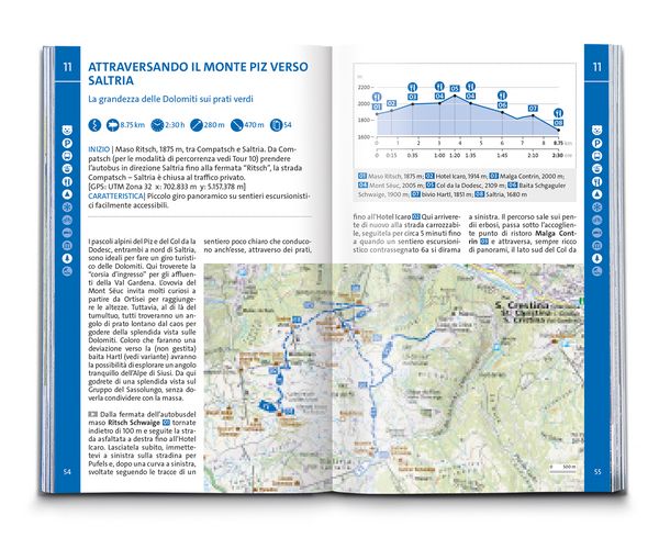 Produktbild: KOMPASS guida escursionistica Alpe di Siusi, Sassolungo, Sciliar, Catinaccio, 35 itinerari