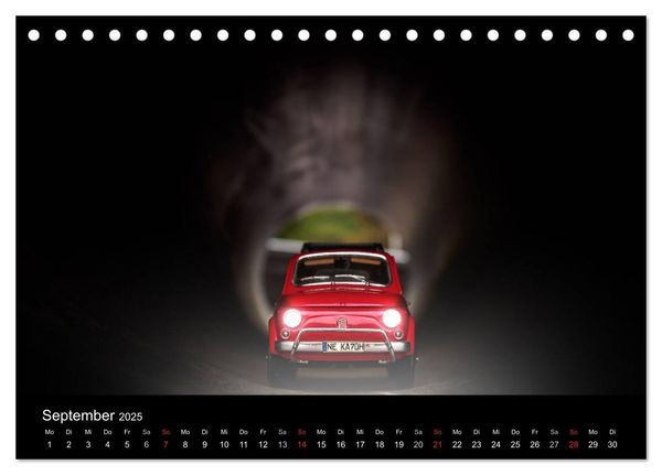 Produktbild: Mit der Knutschkugel auf Reisen (Tischkalender 2025 DIN A5 quer), CALVENDO Monatskalender