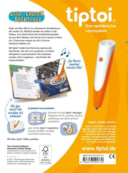 Produktbild: Tiptoi&reg; Lese-Lausch-Abenteuer - Tiefsee