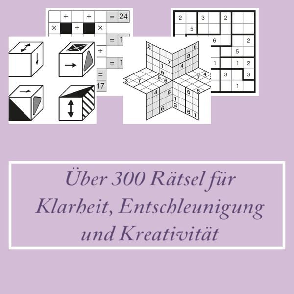 Produktbild: RätselAuszeit – Achtsamkeit. Über 300 Rätsel für Klarheit, Entschleunigung und Kreativität
