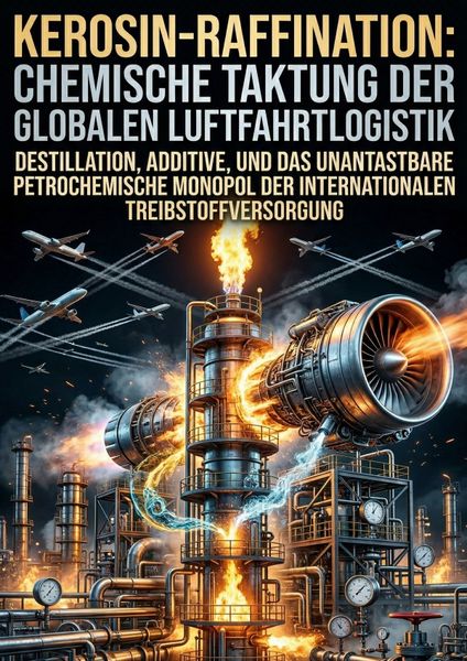 Produktbild: Kerosin-Raffination: Chemische Taktung der globalen Luftfahrtlogistik
