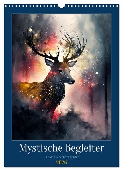 Mystische Begleiter (Wandkalender 2026 DIN A3 hoch), CALVENDO Monatskalender