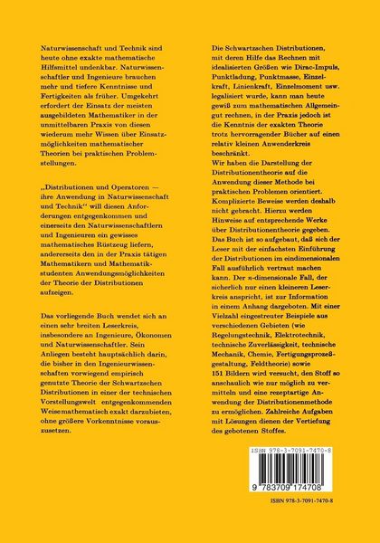 Produktbild: Distributionen und Operatoren