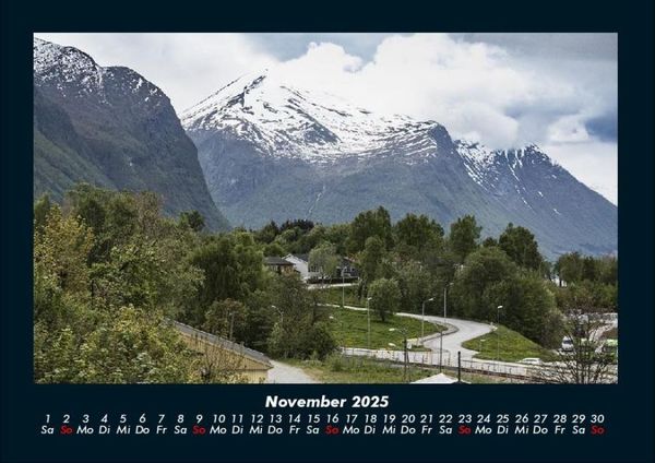 Produktbild: Bergige Welten 2025 Fotokalender DIN A4