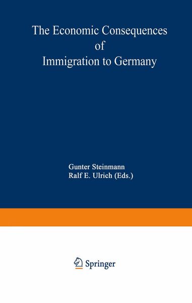Produktbild: The Economic Consequences of Immigration to Germany