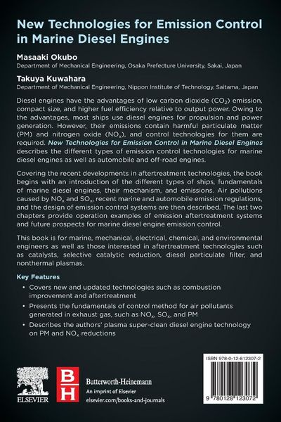 Produktbild: New Technologies for Emission Control in Marine Diesel Engines