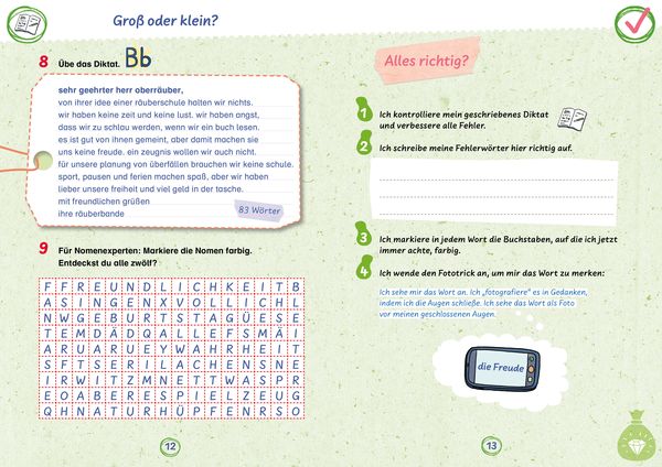 Produktbild: R&auml;uberdiktate 3./4. Klasse