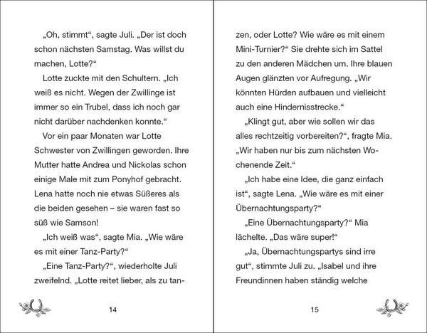 Produktbild: Ponyhof Apfelbl&uuml;te (Band 12) - Lotte und die &Uuml;bernachtungsparty