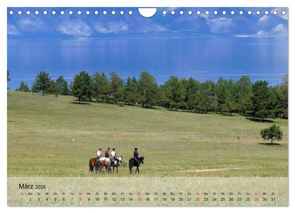 Produktbild: Olchon - Insel im Baikalsee (Wandkalender 2026 DIN A4 quer), CALVENDO Monatskalender