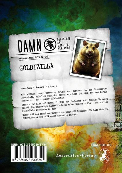 Produktbild: GERMAN KAIJU - GOLDIZILLA