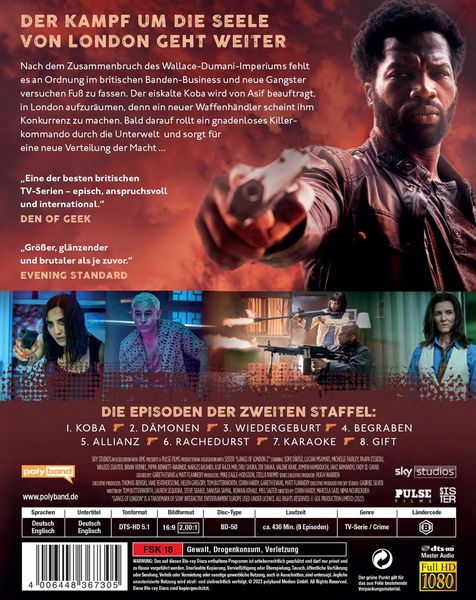 Produktbild: Gangs of London - Staffel 2 [2 BRs]